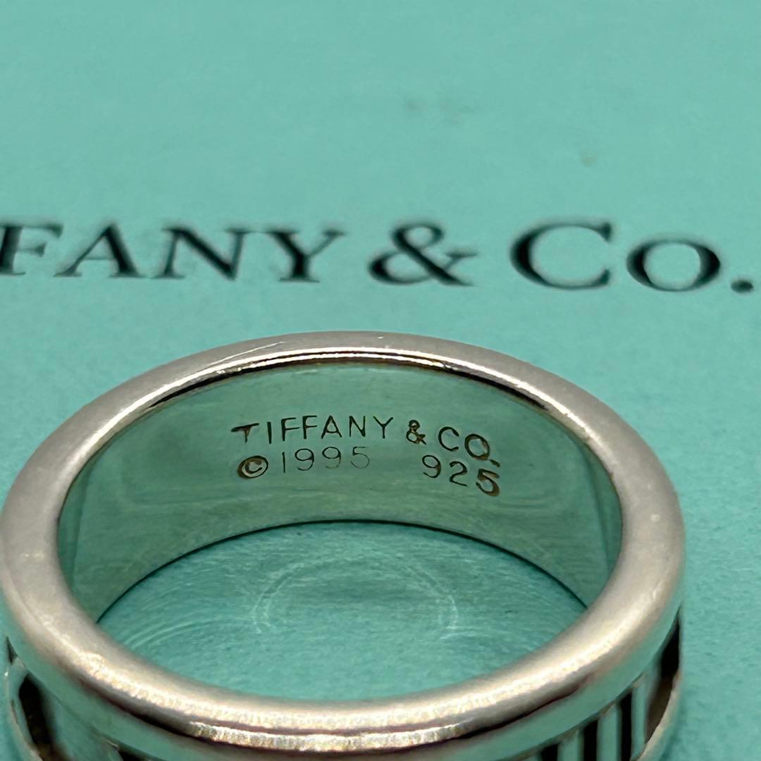TIFFANY ティファニー アトラス リング SV925 8号 上品 定番