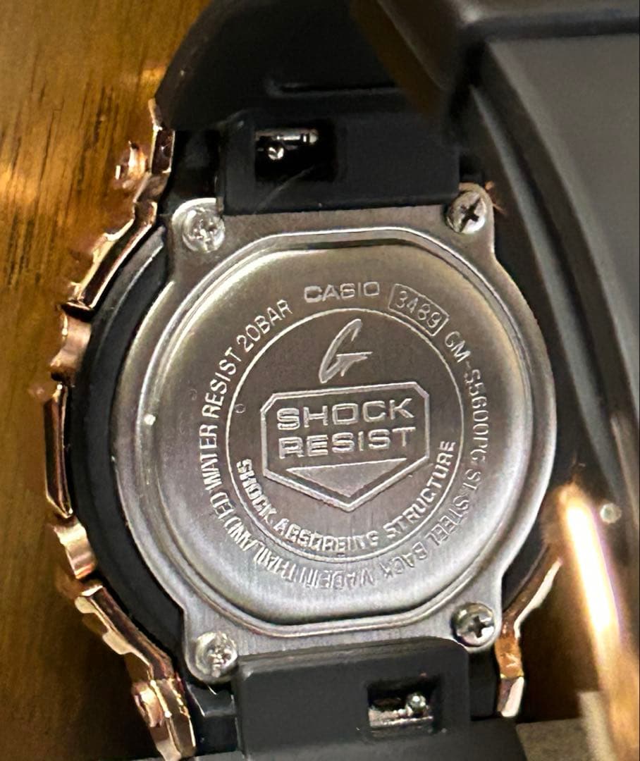 CASIO G-SHOCK GM-S5600UPG-1JF ローズゴールド
