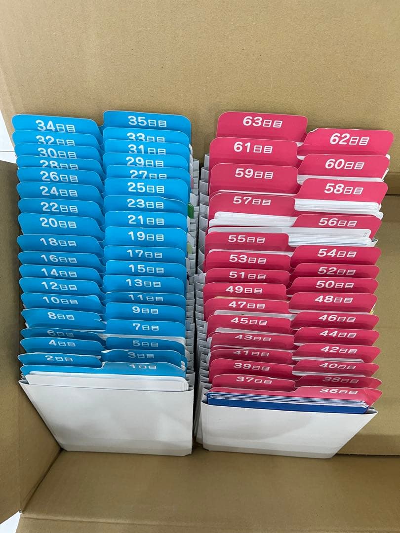 【欠品無し】七田式　ドッツセット 1日目〜63日目