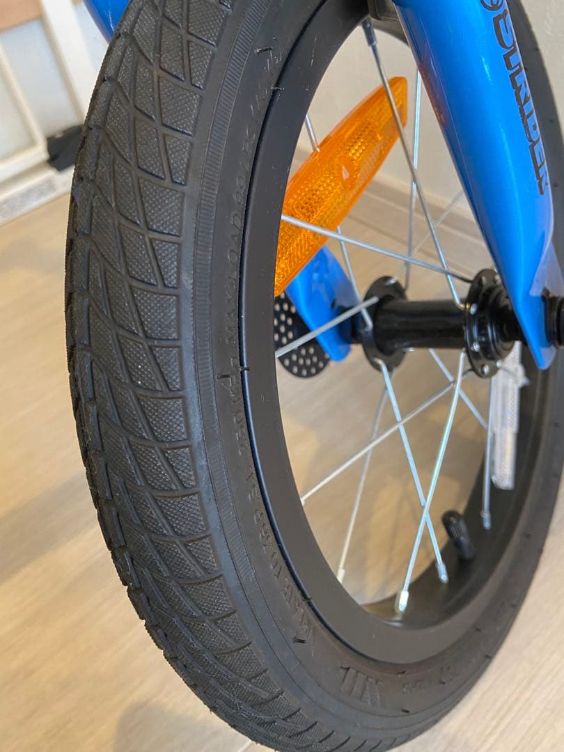 【超極美品】ストライダー14x ブルー　※使用回数2回　純正スタンド付き