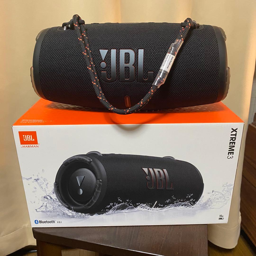 【新品同様】JBL XTREME 3 ブラック ワイヤレススピーカー