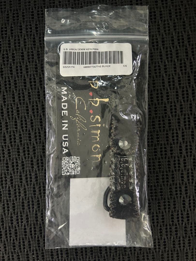 小物 Supreme b.b. Simon Denim Keychain Black