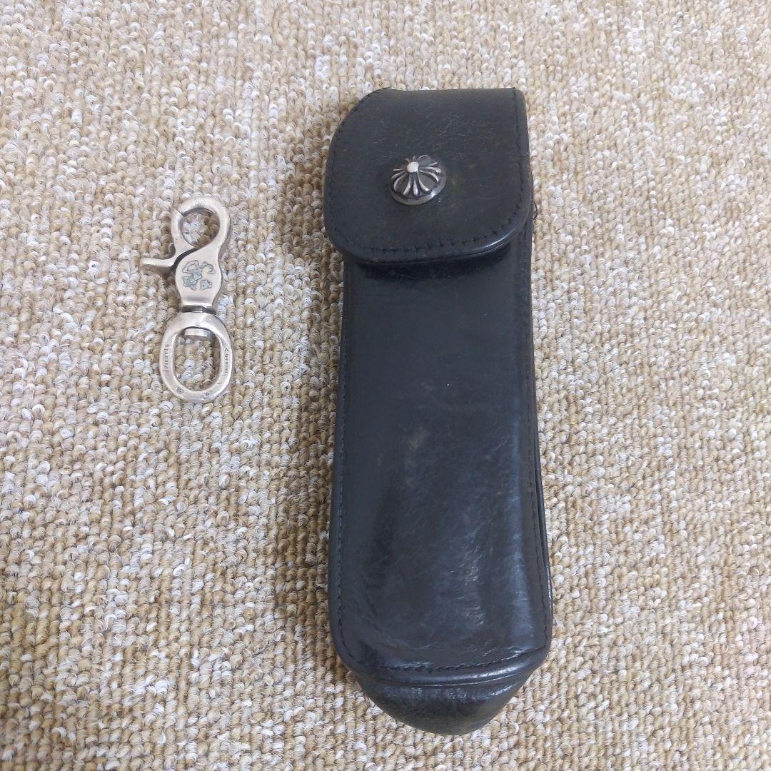 【レア】クロムハーツ キーチェーン レザー ケース CHROME HEARTS