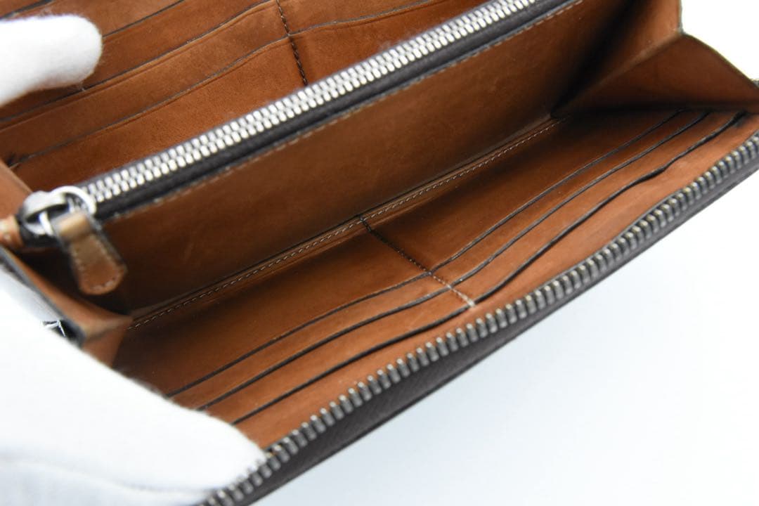 ベルルッティ カリグラフィー ラウンドファスナー長財布 Berluti イタウバ