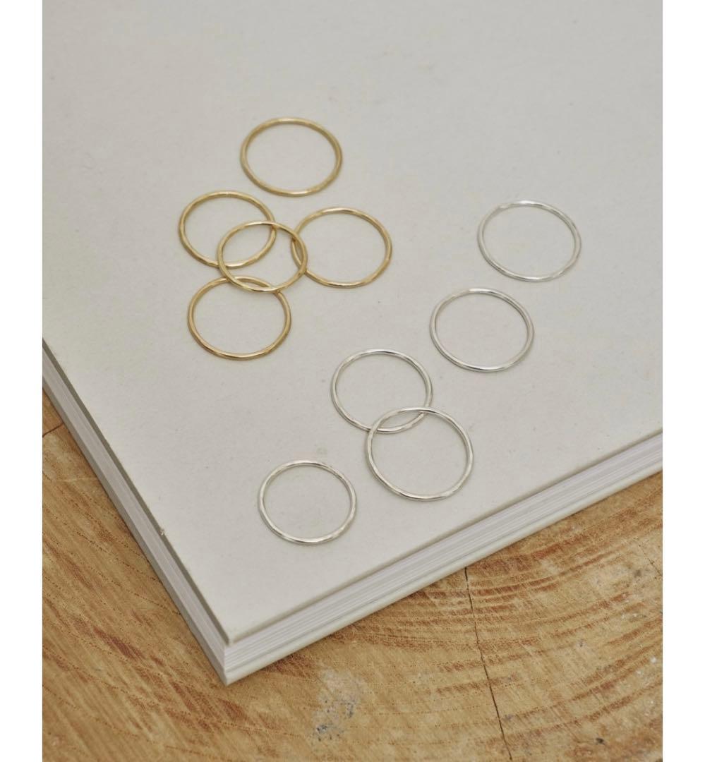 Thin Ring 5 Set （Silver 925）