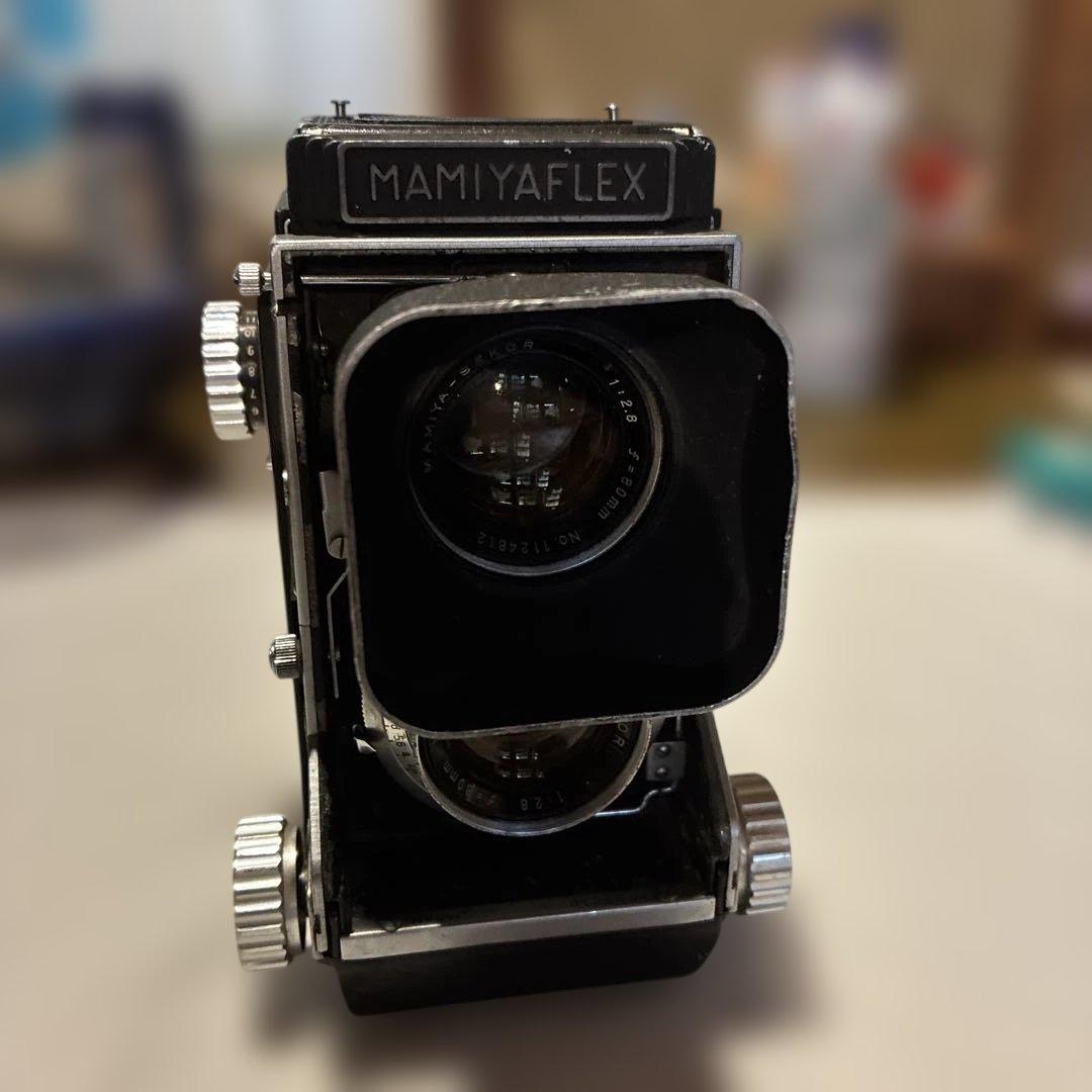 【ジャンク】Mamiyaflex 二眼レフ マミヤフレックス シャッター