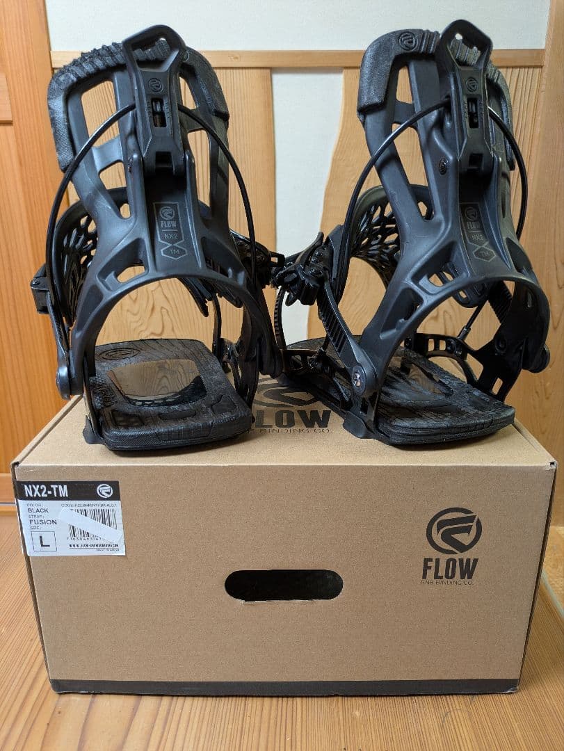 FLOW NX2-TM FUSION 22-23モデル Lサイズ BLK