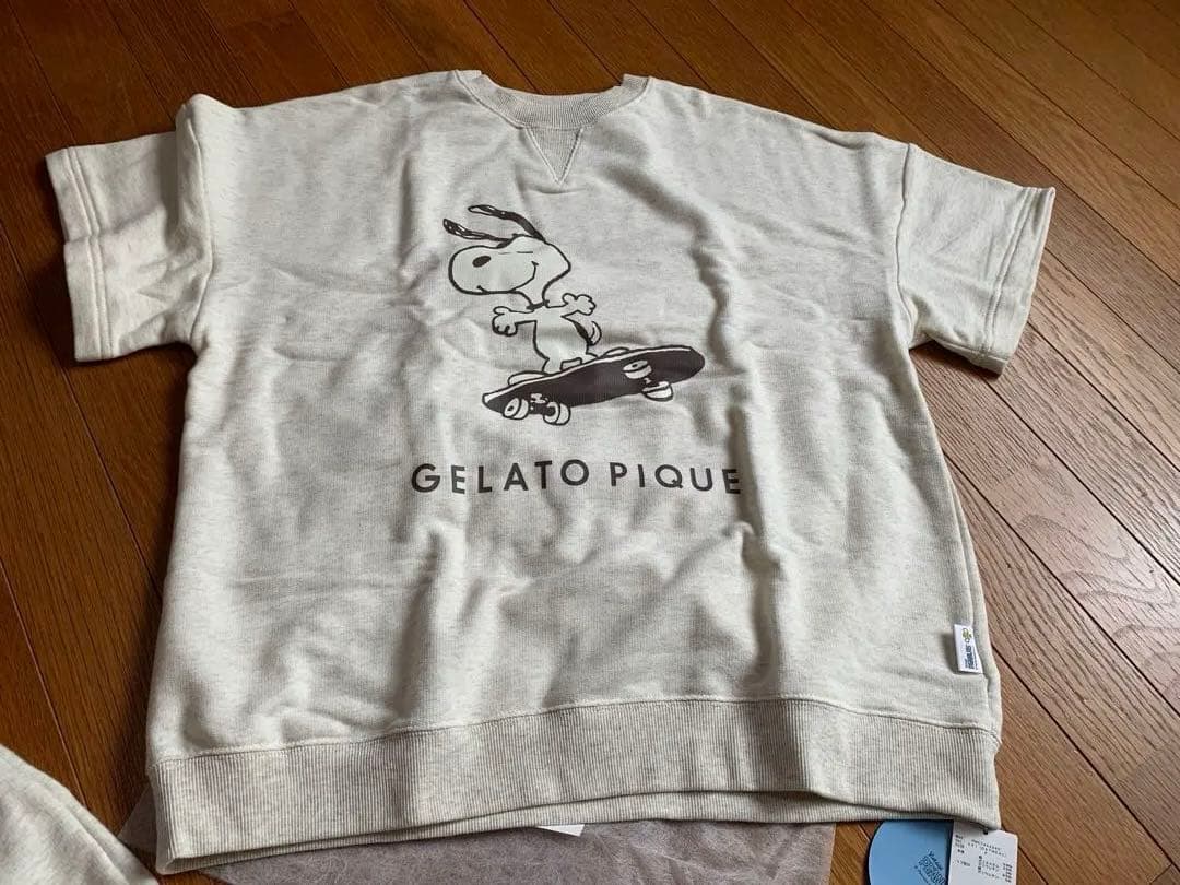 ジェラートピケ　スヌーピー　コラボパジャマ　値下げ！