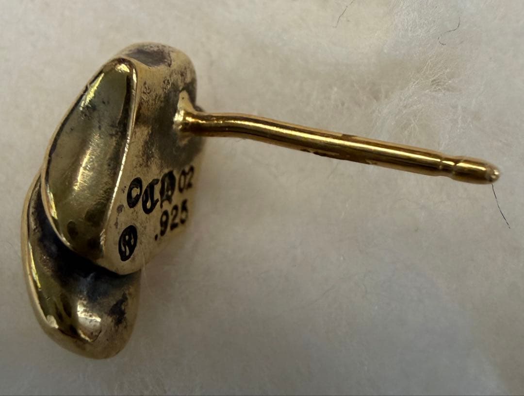 クロムハーツ　ストーンズ　リップ&タンピアス　18kコーティング