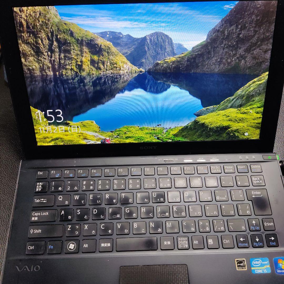Sony VAIO 13インチ ノートPC vpcz23aj