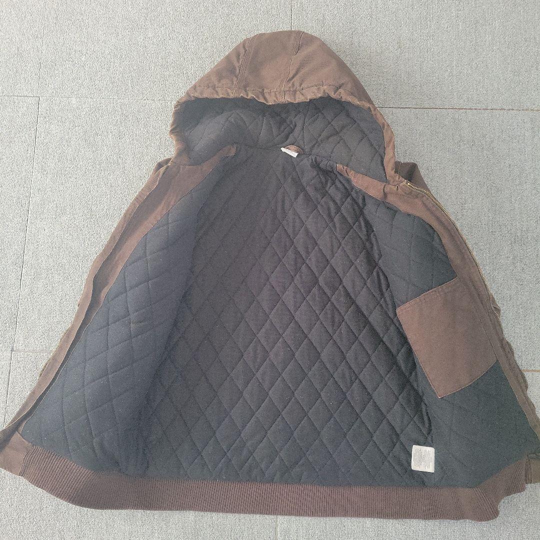 カーハート アクティブジャケット ユースXL (メンズS相当) ブラウン