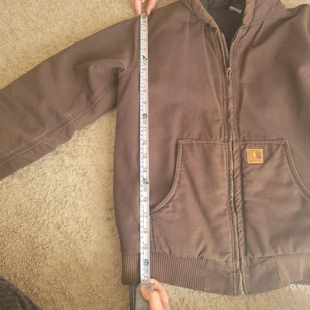 カーハート アクティブジャケット ユースXL (メンズS相当) ブラウン