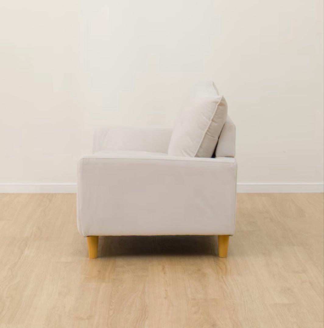 ニトリ ローソファにもなるコンパクトソファ(送料込み)