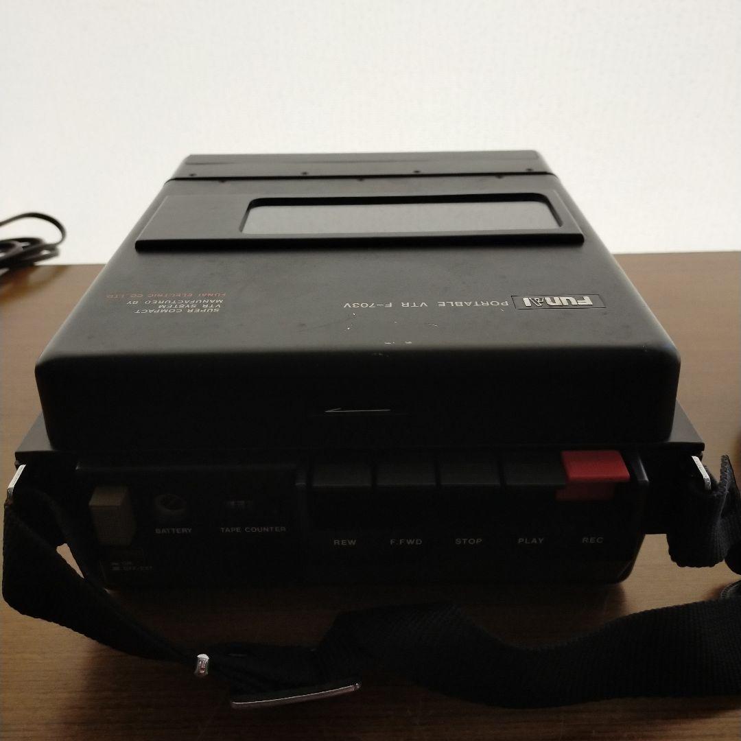 C31 フナイ ポータブル VTR F-703V ジャンク品