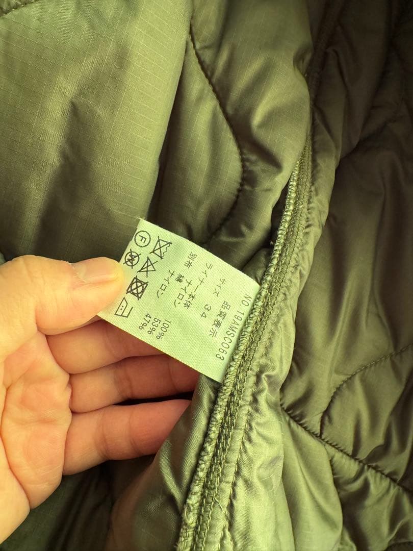 THE SHINZONE FIELD PARKA オリーブグリーン