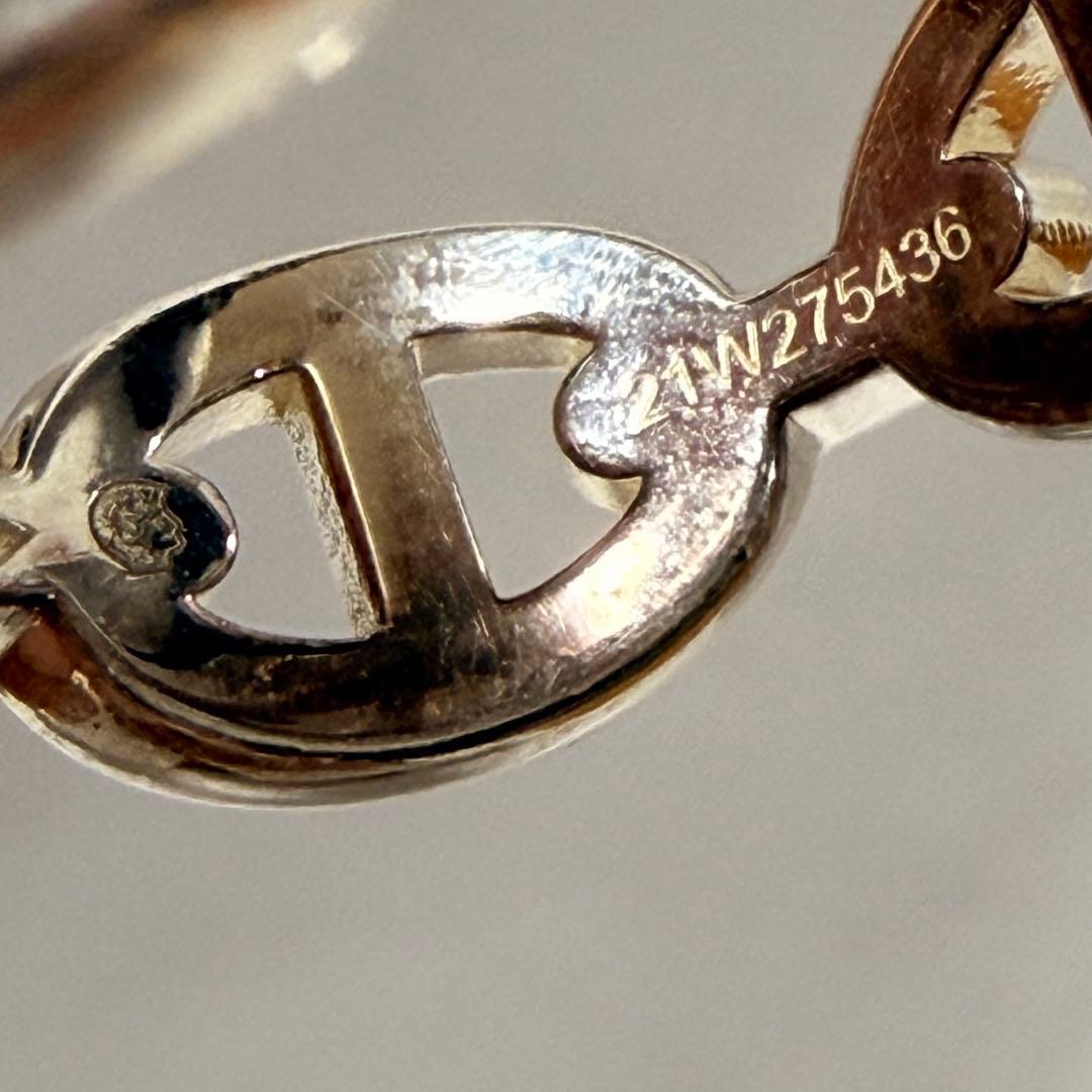 HERMES エルメス　シェーヌダンクル アンシェネPM リング　53