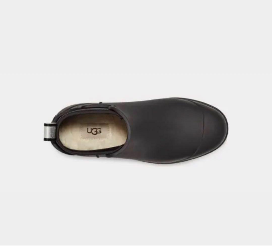 UGG ドロップレット 24cm レインブーツ サイドゴア ショートブーツ