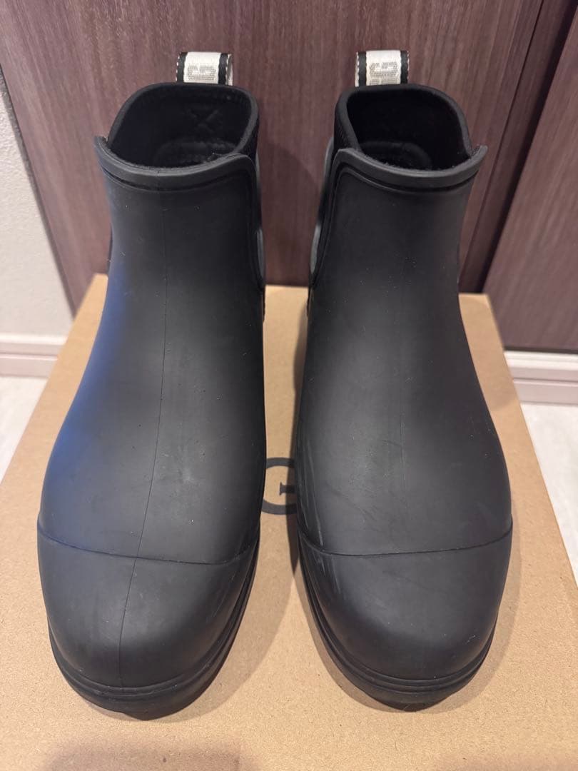 UGG ドロップレット 24cm レインブーツ サイドゴア ショートブーツ