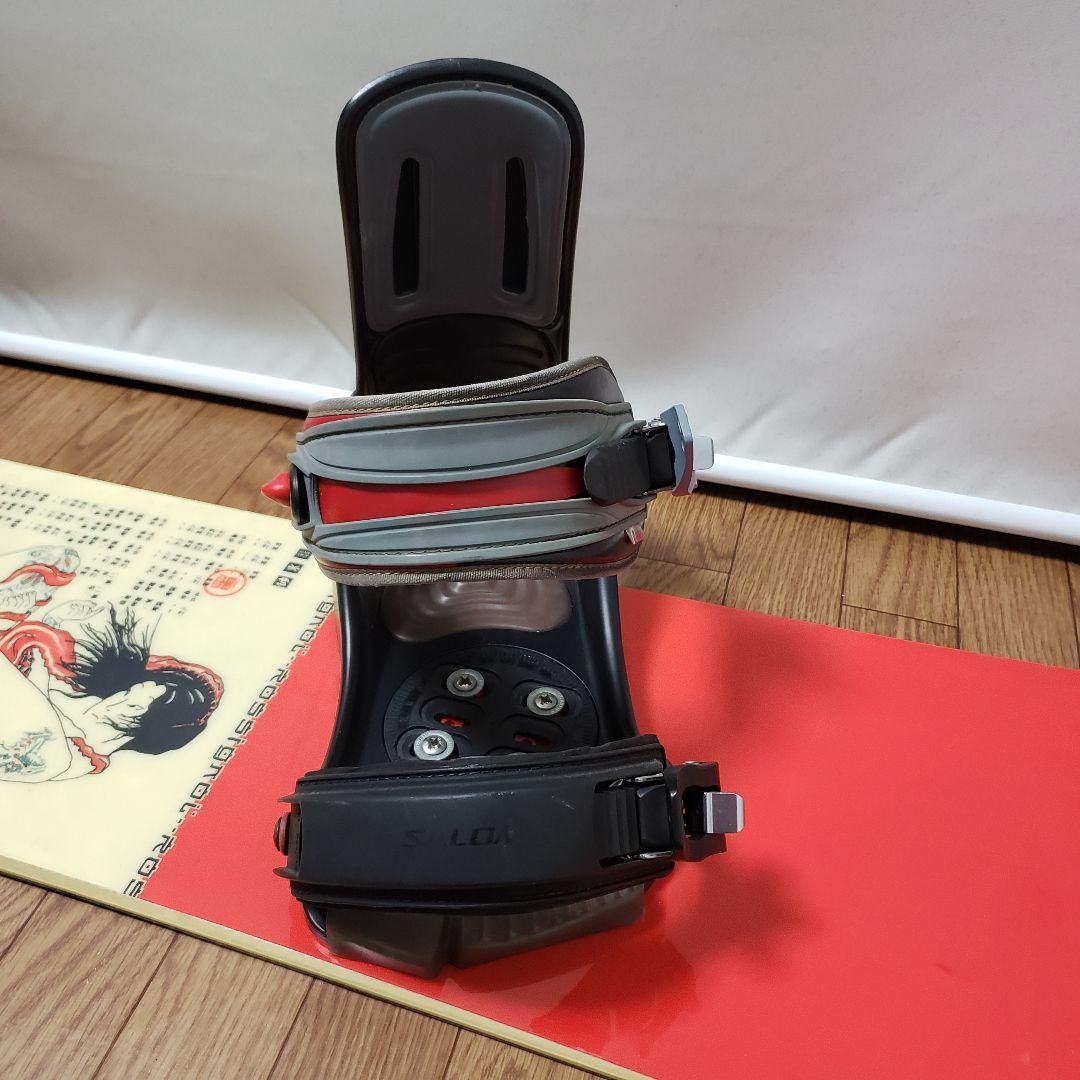 専用 ROSSIGNOL SALOMON 155cm スノーボードセット