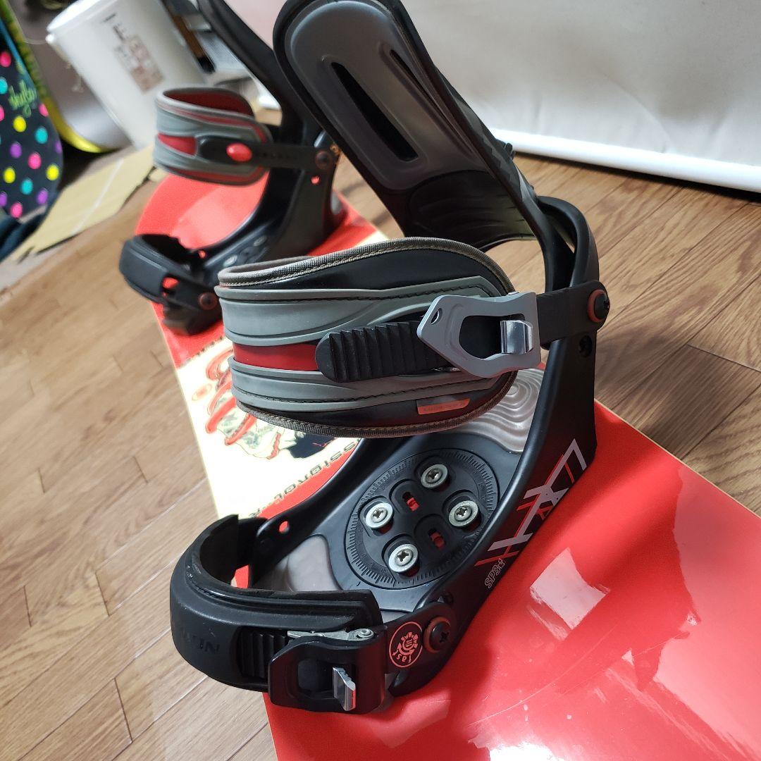 専用 ROSSIGNOL SALOMON 155cm スノーボードセット