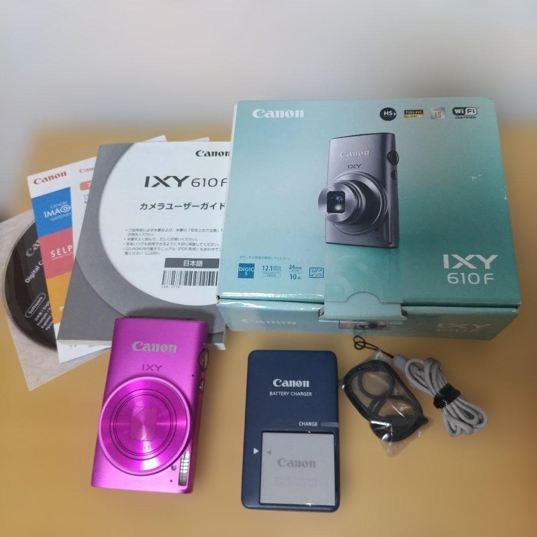 美品　Canon IXY610F ピンク