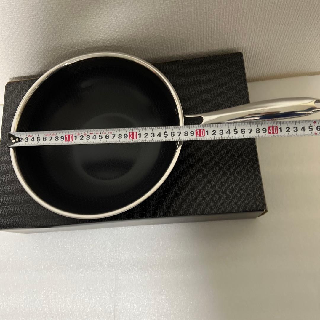 『HexCladヘックスクラッドハイブリッド中華鍋26cm』新品未使用