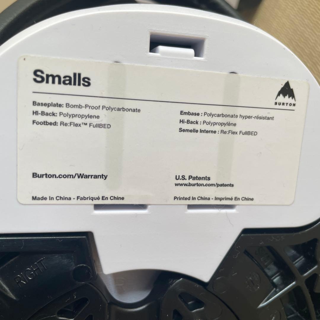 キッズBurtonスモールズRe:Flexスノーボードバインディング