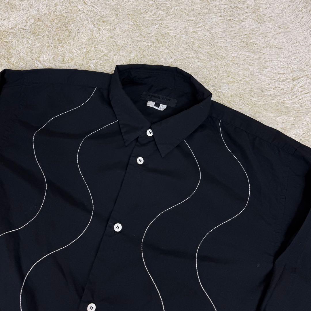 【希少】COMME des GARCONS HOMME DEUX エステルシャツ