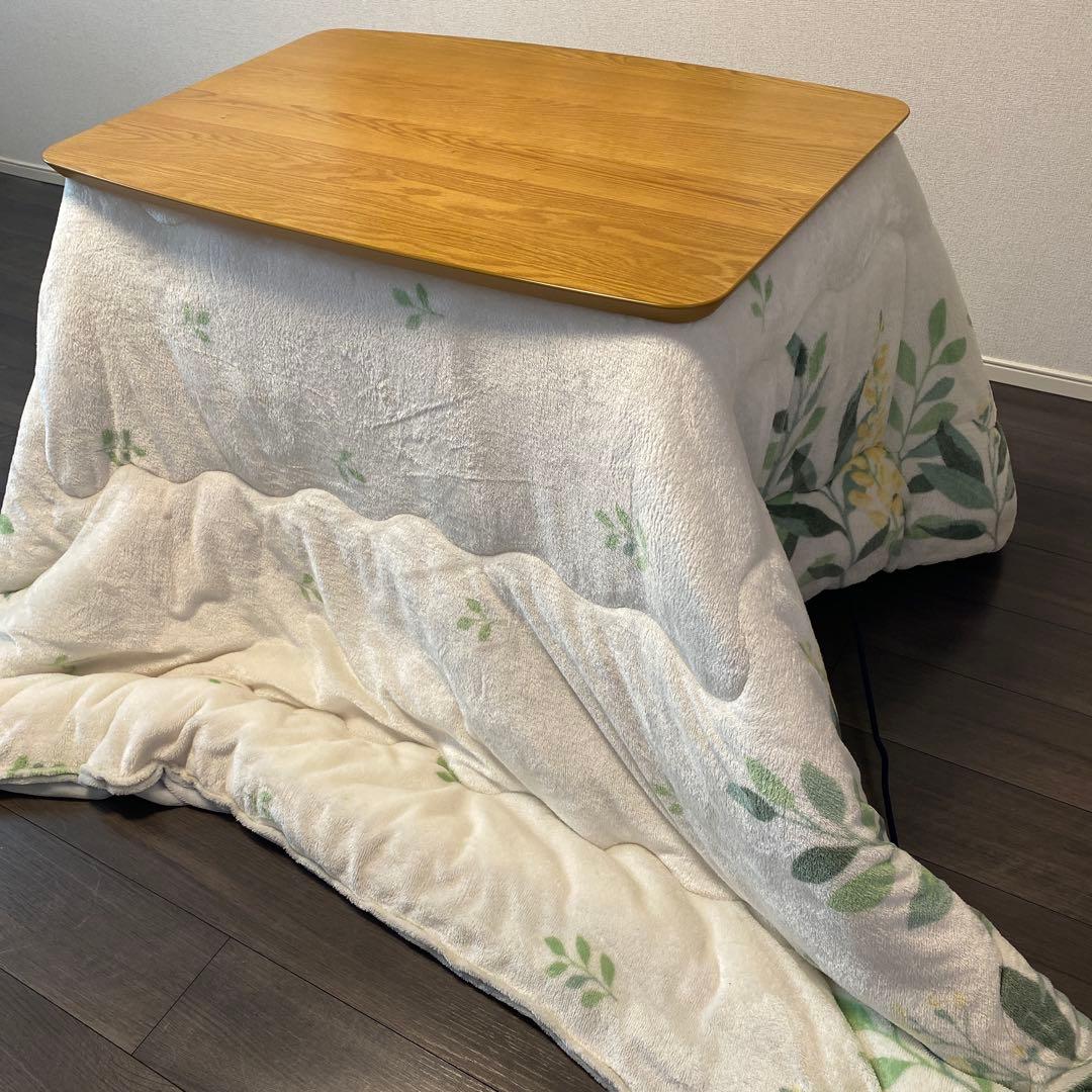 2wayコタツ　コタツ布団(リバーシブル)付き