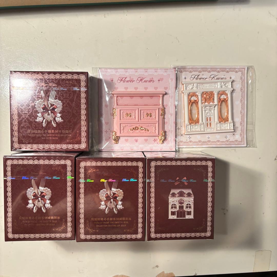 【セット】フラワーノーズ　スウィーティーベア　コレクション