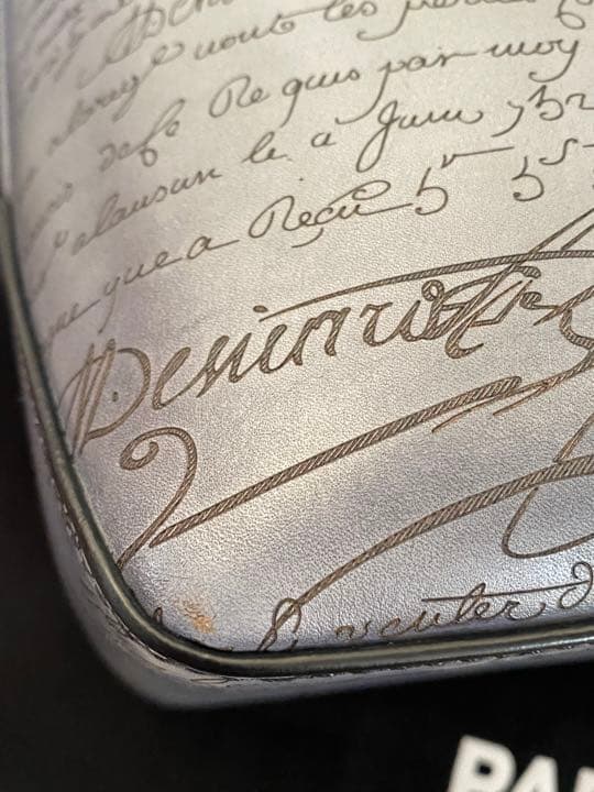 【Ｋ.Ｋ】ベルルッティ　トゥジュール　トートバッグ　ライトアルミニオ