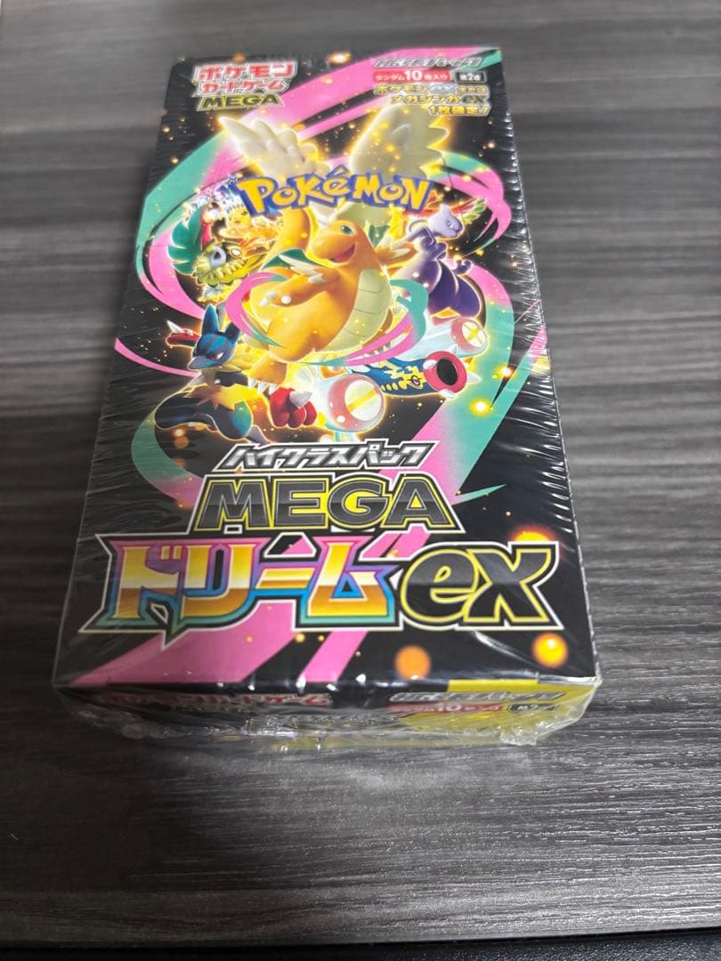ポケモンカードゲーム MEGA ドリーム シュリンク付きbox