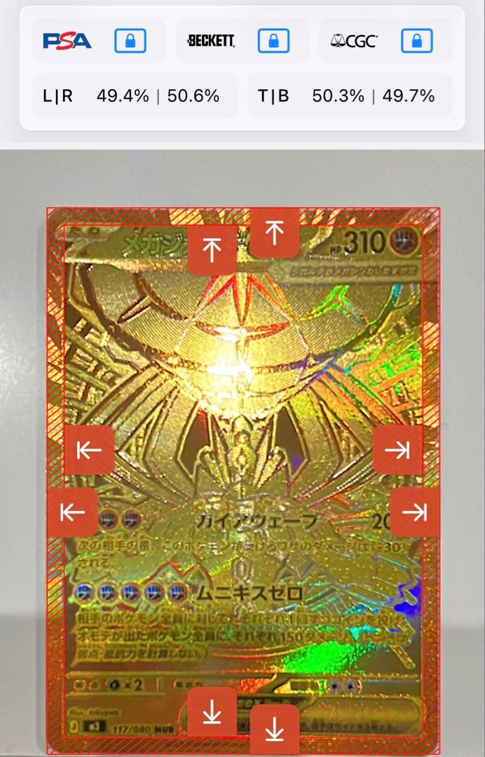 【センタリング◎美品】ムニキスゼロ　メガジガルデex mur