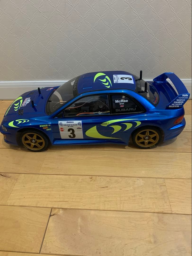 タミヤ　1/10ラジコン　スバル　インプレッサ　TL-01シャーシ