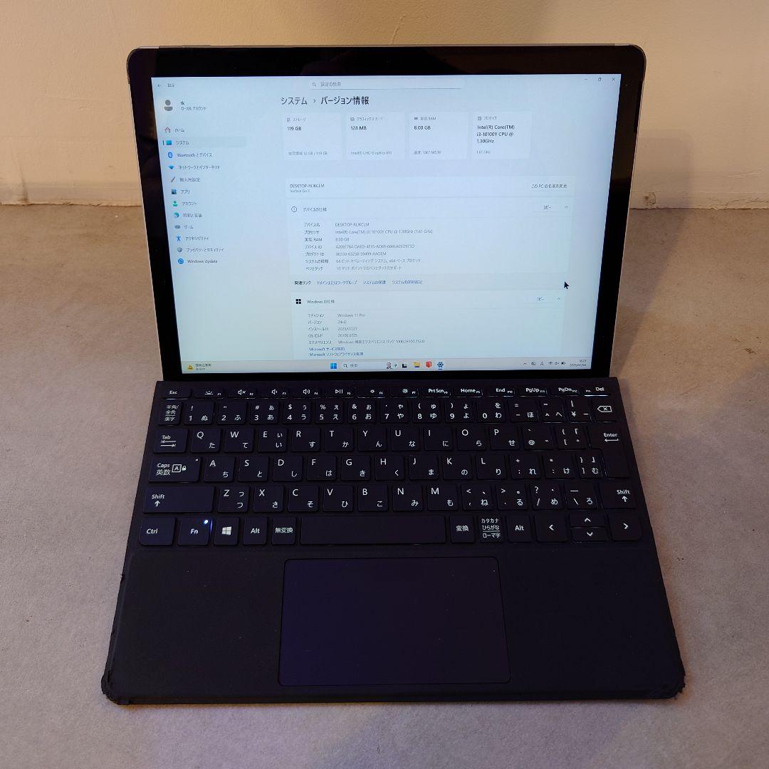 Surface Go 3 Core i3-10100Y メモリ8G 外観少し難
