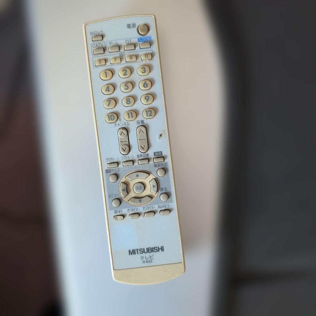 MITSUBISHI 28型ブラウン管テレビ