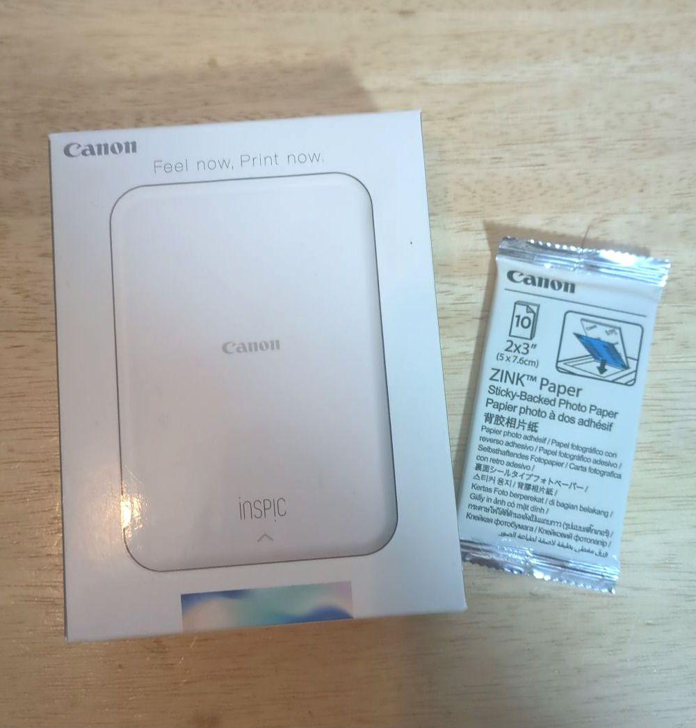 インスピック Canon iNSPiC PV-123 ゴールド フォトプリンター