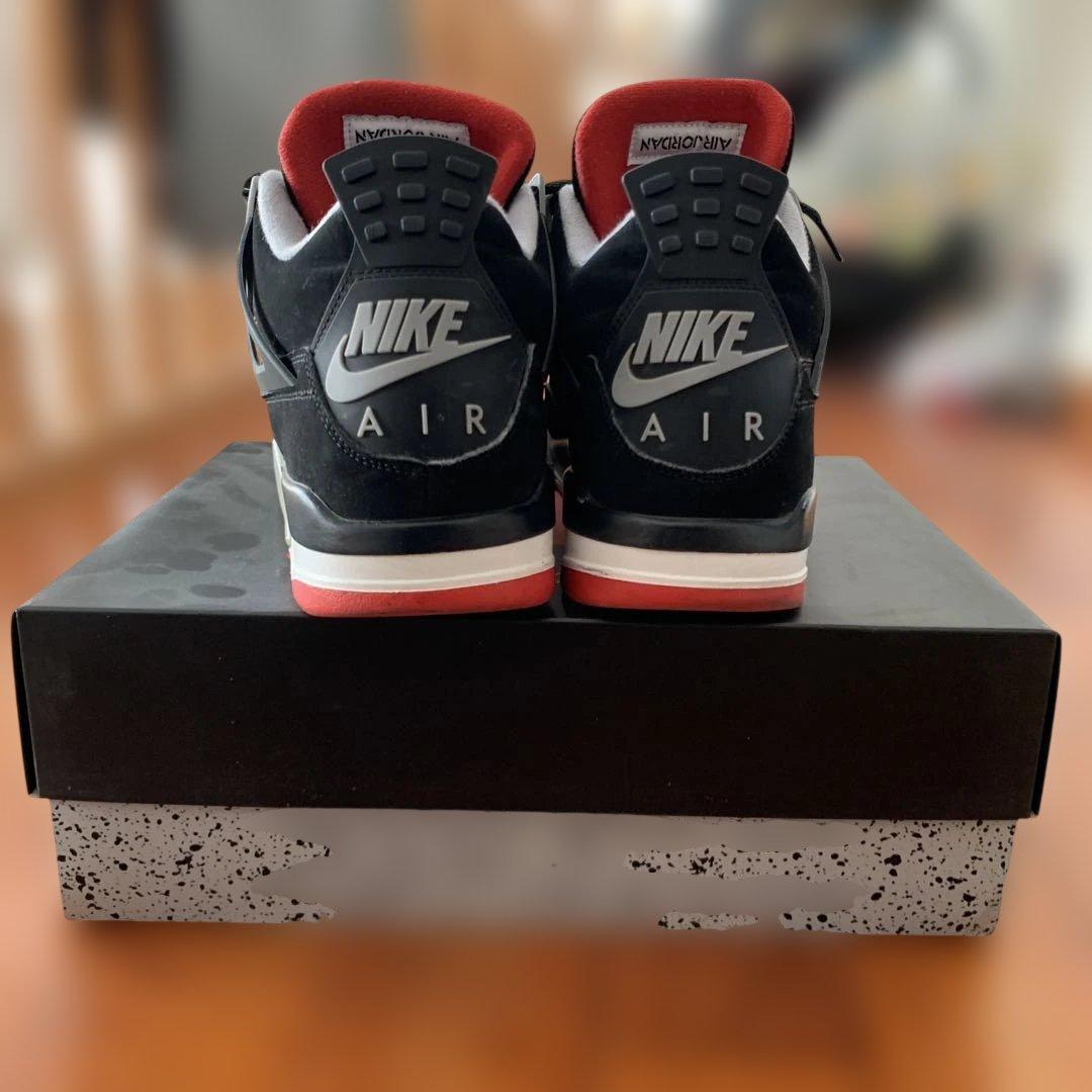 で*〜様 Air Jordan 4 Retro BRED 2019