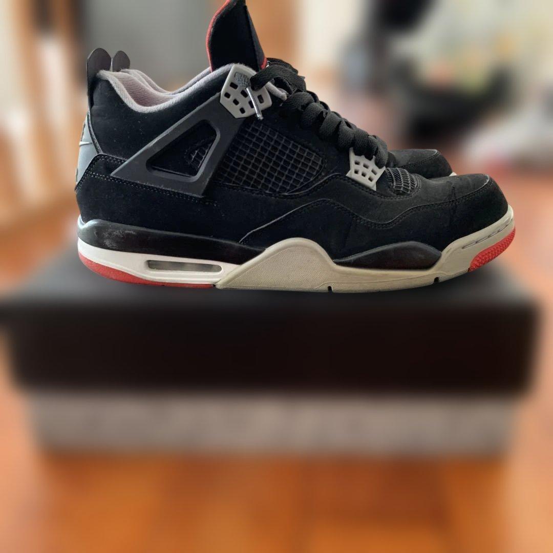 で*〜様 Air Jordan 4 Retro BRED 2019