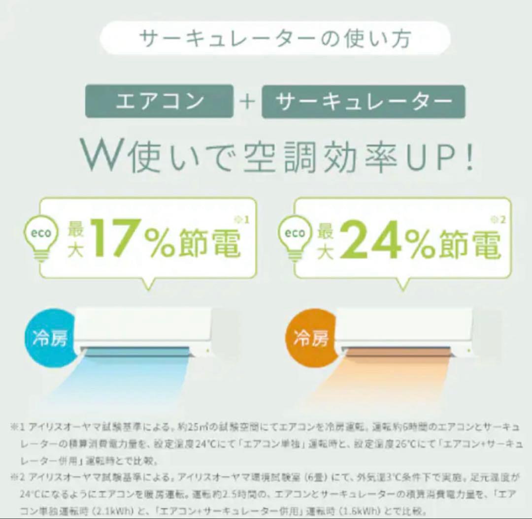 新品未使用 アイリスオーヤマ サーキュレーター PCF-SDS15Tグレー