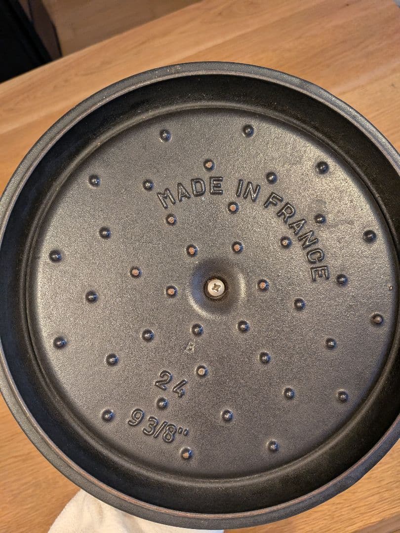 STAUB ホーロー鍋 24cm フランス製　ココット