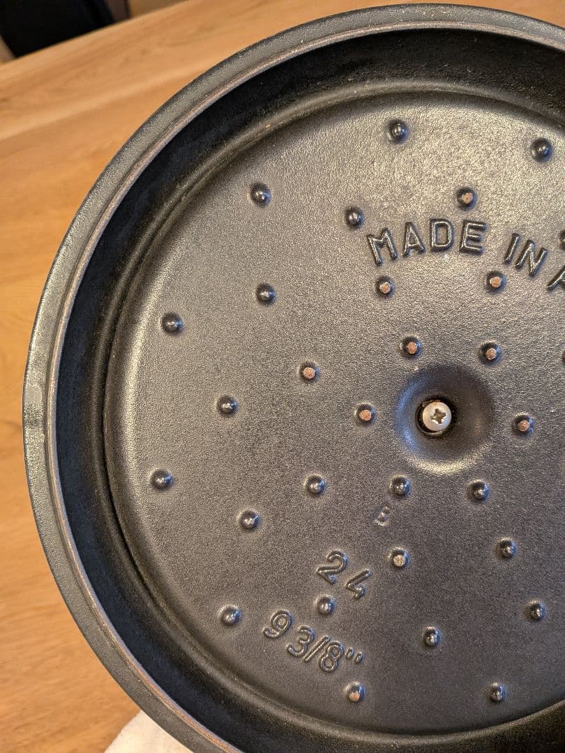 STAUB ホーロー鍋 24cm フランス製　ココット