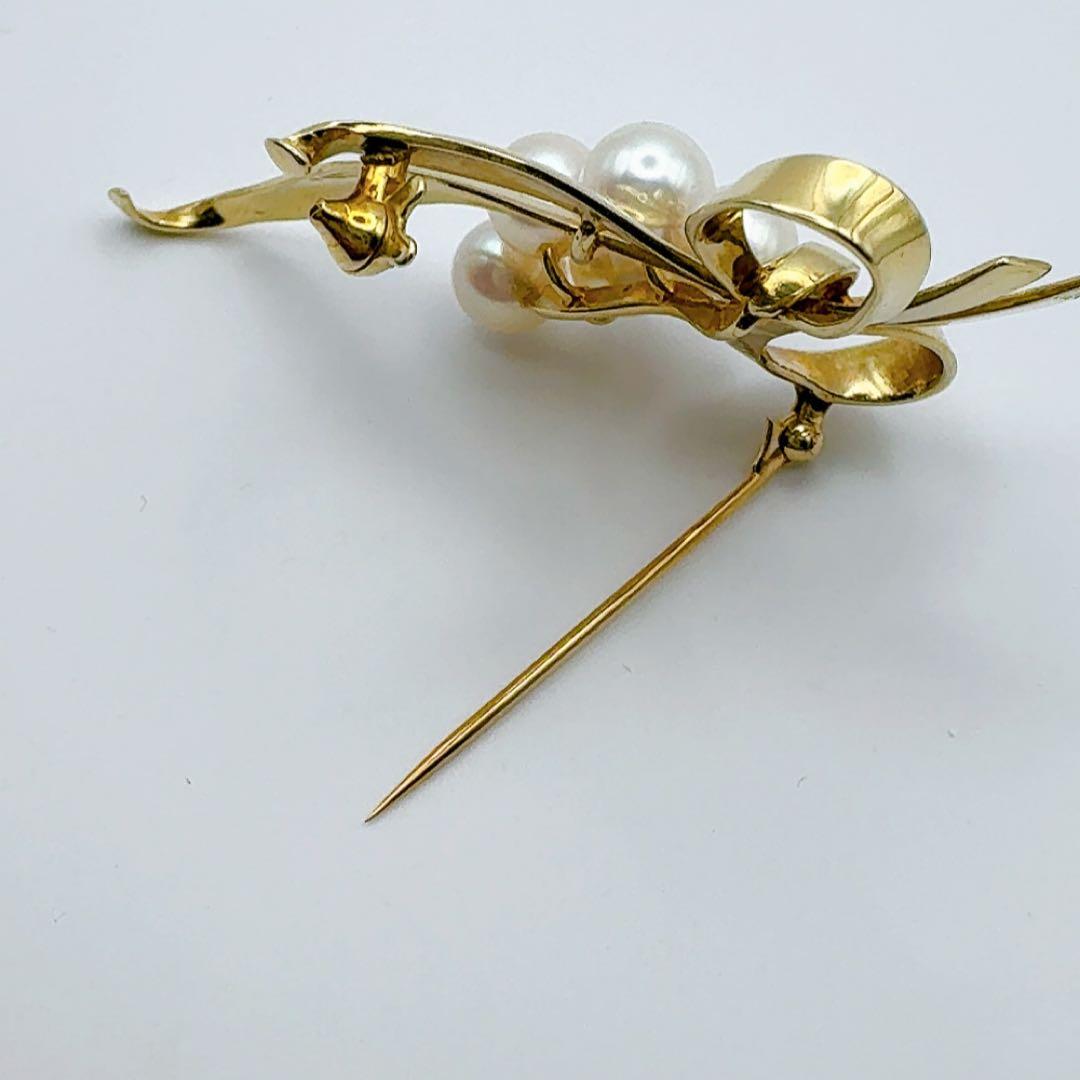 ○✨美品　MIKIMOTOミキモト ブローチK14
