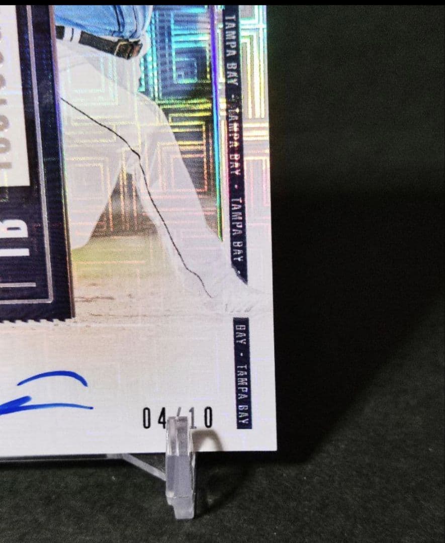 【世界10枚】筒香嘉智 直筆サインカード 2020 PANINI ルーキーカード