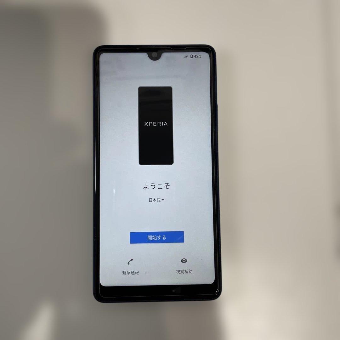 Sony Xperia ネイビー 本体