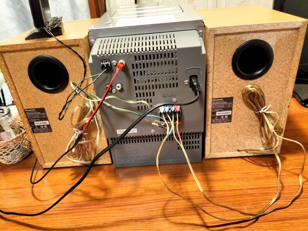 panasonicミニコンポSA-PM710SD　リモコン取扱い説明書付き