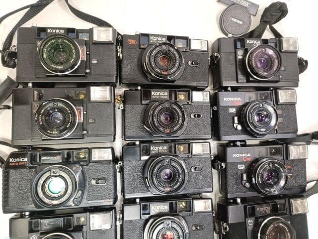 Konica C35 コンパクトカメラ 13台 まとめ/AF2D MFD EF
