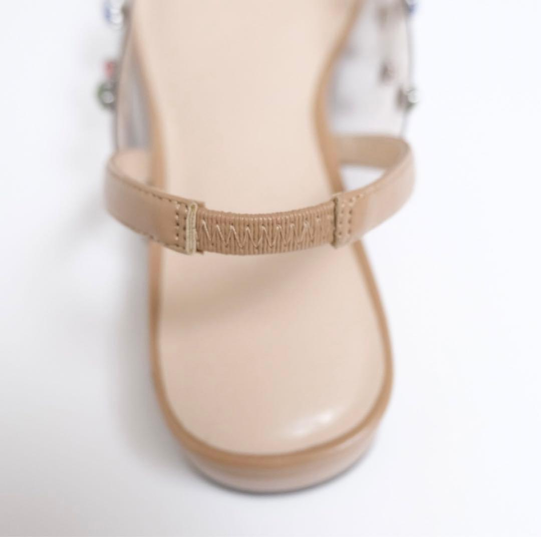 【最値下げ】searoomlynn ビジュークリアミュール　新品