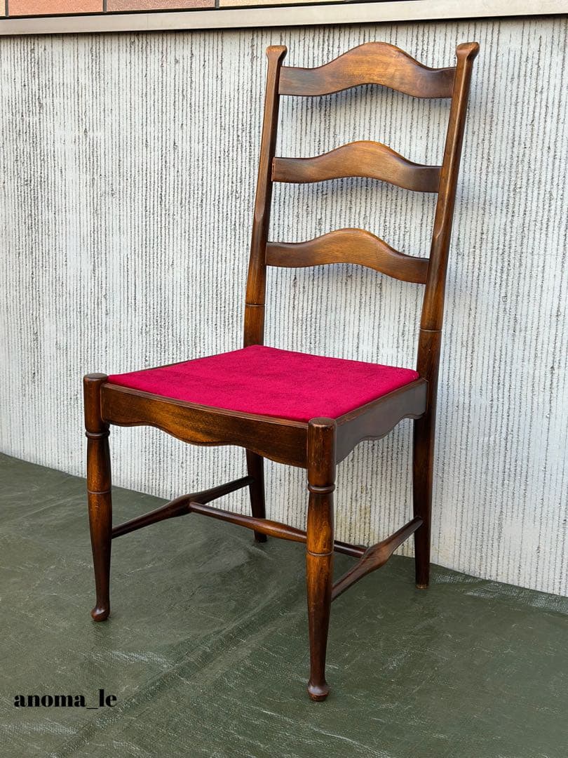 【ダイニングチェア】飛騨産業　ヴィンテージキツツキ　ラダーバックチェア