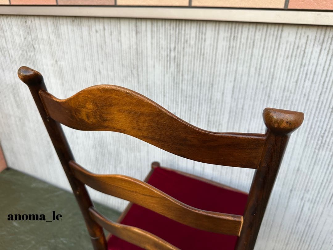 【ダイニングチェア】飛騨産業　ヴィンテージキツツキ　ラダーバックチェア